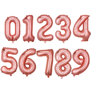 Vente Flash : Accessoires <span class=keywords><strong>de</strong></span> Fête - Ballon Chiffre Géant Coloré en Aluminium <span class=keywords><strong>de</strong></span> 32 Pouces, Écologique, pour <span class=keywords><strong>Anniversaire</strong></span> et Nouvel An, Décoration <span class=keywords><strong>de</strong></span> Fête - Product Image 4