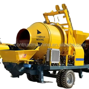 Promotion : Bétonnière mobile avec pompe, mini bétonnière-pompe à <span class=keywords><strong>vendre</strong></span> - Product Image 1