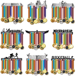 <strong>Medal</strong> Hanger for Swimming <strong>Running</strong> Taekwondo Marathon <strong>Medals</strong> Custom <strong>Medal</strong> <strong>Holder</strong> - Product Image 6