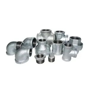 Galvanized Iron Pipe Fitting 45 90 elbows 45 socket weld elbow