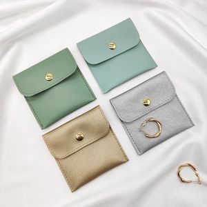 FORTE Fashion Jewelry Jewelry <b>Leather</b> <b>Bracelet</b> Ring Gift Bag <b>Leather</b> Jewelry Pouch for Jewellery - Product Image 2