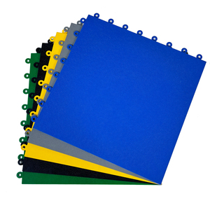 Baldosa de suelo de PVC puro entrelazada de plástico de vinilo de lujo antideslizante de almacén de taller portátil Modular - Product Image 1