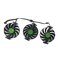 Kipas Pengganti Kartu Grafis 95mm CF1010U12S ASUS Rog Strix RTX 3060 3070 3080 Ti 3090 Pendingin GPU Gaming RX 6700 Kartu Grafis