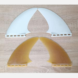 Ailerons de <span class=keywords><strong>surf</strong></span> en fibre de verre imprimés en 3D pour sports nautiques, ailerons doubles en nid d'abeille, ailerons à double languette en <span class=keywords><strong>bois</strong></span> / à languette simple en bambou pour planche de <span class=keywords><strong>surf</strong></span> - Product Image 4