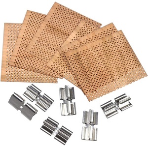 Mèches pour bougies avec supports en métal-Mèches en <span class=keywords><strong>bois</strong></span> naturelles et sans fumée pour fournitures de fabrication de bougies de bricolage, mèches en <span class=keywords><strong>bois</strong></span> pour bougies en cire de soja - Product Image 4