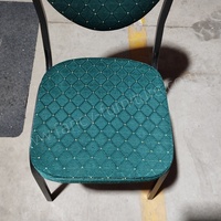 Chaises de banquet empilables en métal, fer et acier, de luxe, modernes et contemporaines, pour hôtels, mariages, salles à manger, utilisation intérieure/extérieure, vente en gros