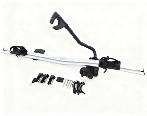 Portabiciclette da tetto in alluminio per auto portabiciclette con Design intelligente inclinabile facile da installare - Product Image 4