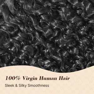 Hot Sale European Hair Remy Transparent HD Full <b>Lace</b> <b>Wig</b> with Baby Hair Afro Kinky Curly 22-30inch for Black Women - Product Image 2