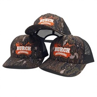 Gorra Trucker Richardson 112 Camo de Alta Calidad con Logotipo Personalizado, Gorra Táctica de Malla con Cierre a Presión para Pesca y Caza al Aire Libre