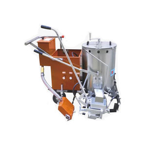 Machine de marquage d'espace de stationnement de route de véhicule de rayage à froid thermofusible Machine de peinture de marquage de ligne de route thermoplastique - Product Image 1