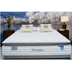 Spring Mattress Pillow top American star Home Furniture Victoria Mattress Bedroom Hotel Vietnam Euro top quilting Mattresses - Product Image 3