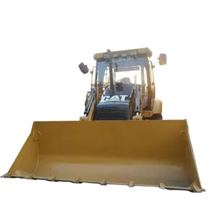 Billiger Bagger lader gebrauchte Raupe Cat 416e 420e 420f 430f Traktor mit Bagger lader und Frontlader