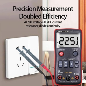 มัลติมิเตอร์ดิจิตอล ZOYI รุ่น ZT-A6 เครื่องวัดโวลต์มิเตอร์แบบมืออาชีพ วัดแรงดันไฟฟ้ากระแสสลับ/กระแสตรง วัดกระแสไฟฟ้า วัดความต้านทาน วัดอุณหภูมิ เครื่องวัด NCV 600V - Product Image 5