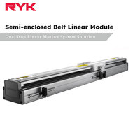 Module linéaire à courroie synchrone semi-fermé anti-poussière haute performance RY170-T, actionneur XYZ à course personnalisée