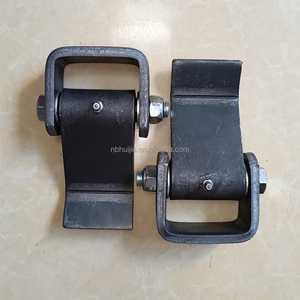 Charnières de remorque robustes et graissables <span class=keywords><strong>pour</strong></span> camions-bennes, charnière de porte de remorque, type sangle <span class=keywords><strong>à</strong></span> feuille courte - Product Image 1