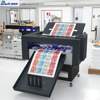 3BOST Máquina de corte de láminas y pegatinas Delta ZD350 Ultra con alimentación automática y motor de bobina de voz, personalizada de fábrica