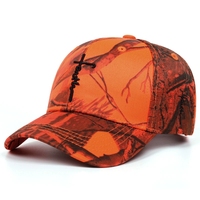 Gorras de béisbol de camuflaje a rayas elegantes para caza al aire libre, estilo urbano deportivo con características de tela común para negocios