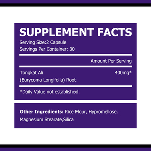 High Quality Male Enhancement Capsules with Tongkat Ali Can Enhance Energy & Mood Supports Muscle Strength Capsules - Product Image 2