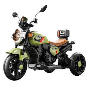 Triciclo Elettrico Giocattolo per Bambini Direttamente dalla Fabbrica, Moto a 3 Ruote a Batteria con Funzione Musicale per il Divertimento dei Bambini - Product Image 1