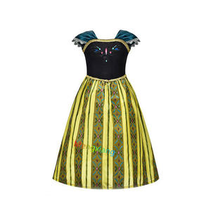 Disfraces de lujo de TV y películas para niñas, disfraz de princesa, disfraz de coronación de <span class=keywords><strong>Anna</strong></span>, reina de hielo, Halloween, Navidad, vestido de fiesta de cumpleaños - Product Image 2