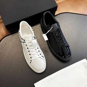 High Quality Luxury Brand 5A Casual Running Shoes <b>Sneakers</b> Genuine Leather Breathable Round Toe <b>Men</b> Sports Shoes - Product Image 5