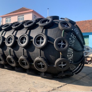 Defensa Neumática Cilíndrica de Goma Negra Inflable Certificada ISO17357 ZHH para Suministros Marinos, Muelles de Barcos y Plataformas de Pontones 0.5-4.5m - Product Image 5