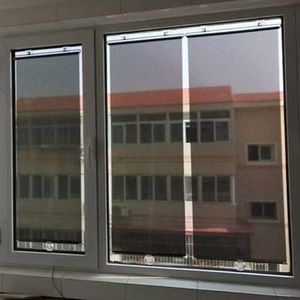 Balcony Suction Cup Sunshade Curtain Retractable Roller Blind UV Blocking For Home Office Windows Exterior Installation - Product Image 1