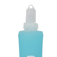 Gourde souple pliable en TPU portable 250 ml pour le cyclisme, la randonnée et la course à pied
