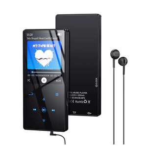 Reproductor MP3 de 1.8 Pulgadas Directo de Fábrica, BT 5.0, Radio FM, Libro Electrónico, Grabadora de Video, Compatible con Tarjeta TF de 64GB, Reproductor de Música Portátil - Product Image 1