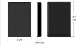 Disco Duro Portátil de Gran Capacidad de 1 TB, 500 GB-750 GB, USB 3.0 Inalámbrico de Alta Velocidad, Carcasa de Plástico, Garantía de 5 Años - Product Image 5