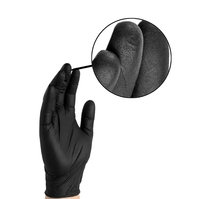 Cuisine Nettoyage Industriel Tatouage Salon De Beauté Sans Latex Sans Poudre 100PCS Boîte Pleine Texturé 4 Mil Nitrile Gants Jetables