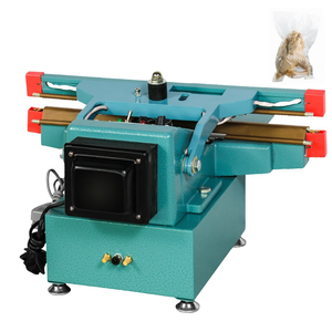 Automatic Plastic Foil Bag Heat Sealer <b>Engine</b> Foot Pedal Electric for Beverage Chemical Use Cartons Aluminium Frame Sealing - Product Image 6