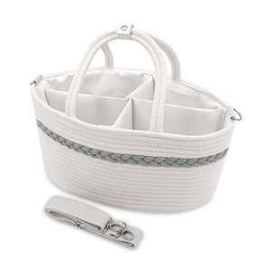 <span class=keywords><strong>Baby</strong></span> Windel tasche gewebte Großhandel tragbare <span class=keywords><strong>Baby</strong></span> Wickelt asche Windel Organizer mit Schulter gurt - Product Image 3