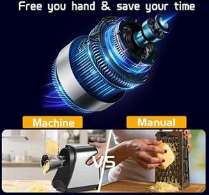 Trancheuse électrique professionnelle pour la maison 250W, trancheuse à salade, râpe électrique/râpe à fromage électrique/trancheuse à salade - Product Image 4