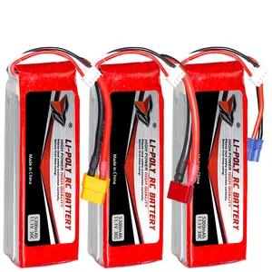 Nhà Máy 11.1V 5200mAh có thể sạc lại Lipo di động gói Train cho trẻ em xe máy đồ chơi trẻ em pin lithium cho thuyền năng lượng mặt trời