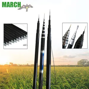 high quality hawk kite pole Simulated Black Flying Eagle bird with fiberglass telescopic pole kit 3 4 5 6 7 8 9 10 m for sale