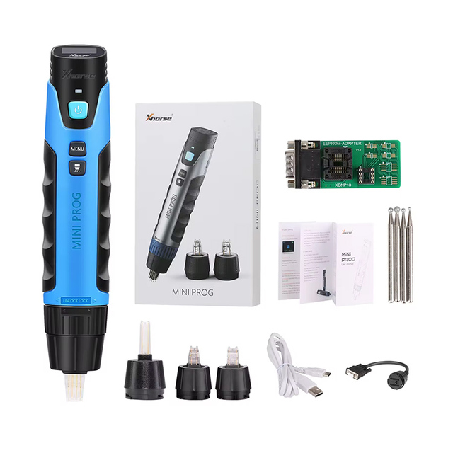 Xhorse MINI Prog Programmer ABS Material Work with Key Tool VVDI Max Pro Reading & Writing EEPROM Data Soldering