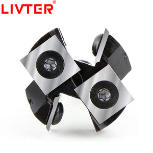 LIVTER 12mm 12.7mm Lames d'insertion de toupie en bois Altin OEM Customizable Shank Bits for Woodworking Tongue Groove Surfacing - Product Image 3