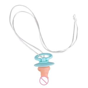 Yenilik parti maskeli Prop komik minik Penis şekli emzik yetişkin oyuncak bebek emzik bekarlığa veda partisi Single tek tavuklar partiler için - Product Image 2