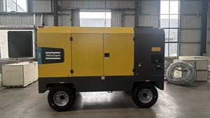เครื่องอัดอากาศแบบเงียบ <span class=keywords><strong>Atlas</strong></span> <span class=keywords><strong>Copco</strong></span> ดีเซล อุตสาหกรรม เครื่องยนต์ดีเซล 185 คิวต่อนาที 16 บาร์ เครื่องอัดอากาศแบบสกรูเคลื่อนที่ <span class=keywords><strong>ราคา</strong></span> - Product Image 3