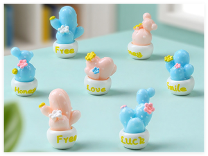 Personalizado Mini DIY niños mini jardín terrario juguete algas plantas suculentas cactus florero <span class=keywords><strong>cesta</strong></span> de frutas figuritas de árbol de <span class=keywords><strong>setas</strong></span> - Product Image 5