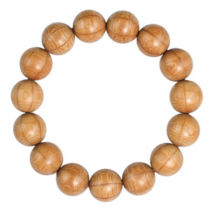สร้อยข้อมือไม้หกเม็ด 15 มม. ลูกประคำไม้ กำไลมังกร สำหรับทุกเพศ ใส่ได้ทุกวัน - Product Image 5