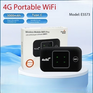 Jue Hong E5573 4G LTE Pocket <span class=keywords><strong>WiFi</strong></span> <span class=keywords><strong>Router</strong></span> 3000mAh Tipo-C Ranura para tarjeta SIM Móvil <span class=keywords><strong>WiFi</strong></span> 4G Módem Mifi Al Aire Libre Friendly Pocket <span class=keywords><strong>WiFi</strong></span> 4G - Product Image 6