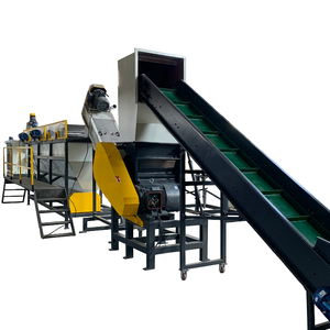 waste plastic recycling PP PE PET film bags bottle washing line/cost of plastic recycling machine/ plastic recycling plant