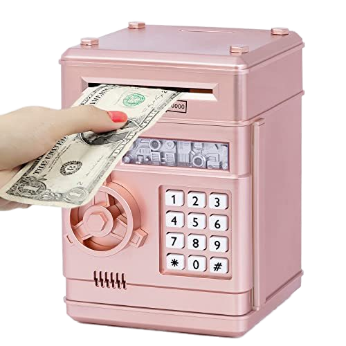Piggy Bank Electronic Mini ATM for Kids Baby Toy Safe Coin Banks Money  Saving Box Password Code Lock for Children