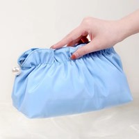 Sacs et étuis de rangement cosmétiques en PU écologiques personnalisés, avec impression de logo sur mesure, imperméables et portables pour adolescents