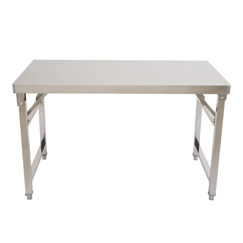 Specializing in the production of business restaurant kitchen hotel garden rack stainless steel folding table