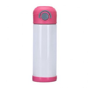 Botella de Agua Portátil de Acero Inoxidable con Aislamiento al Vacío de Doble Pared y Tapa de Domo, 350 ml (12 oz), para Estudiantes, Sublimable - Product Image 1
