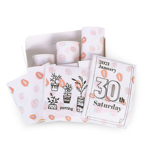Papier d'imprimante d'étiquettes thermiques <span class=keywords><strong>Phomemo</strong></span> Transparent de haute qualité M02/m02d/m02s/m03/m03as/<span class=keywords><strong>m04s</strong></span>/m02 Pro - Product Image 3