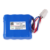 Baterai Lithium Kustom 14.8V 3.5Ah NMC 4S untuk Pompa Infus Portabel, Detektor Gas Genggam, ROV Bawah Air, Ventilator